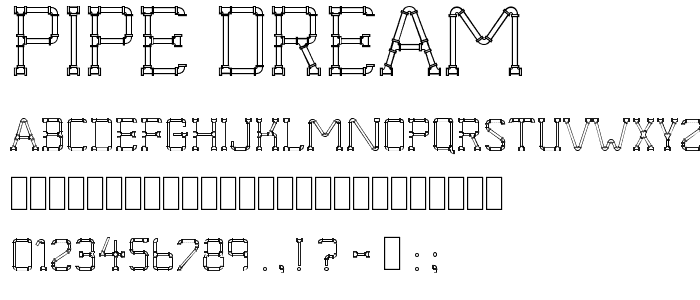 Pipe Dream font